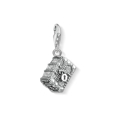 Thomas Sabo Damen Charm Charm-Einhänger Schatztruhe 925 Silber silber 1523-347-21